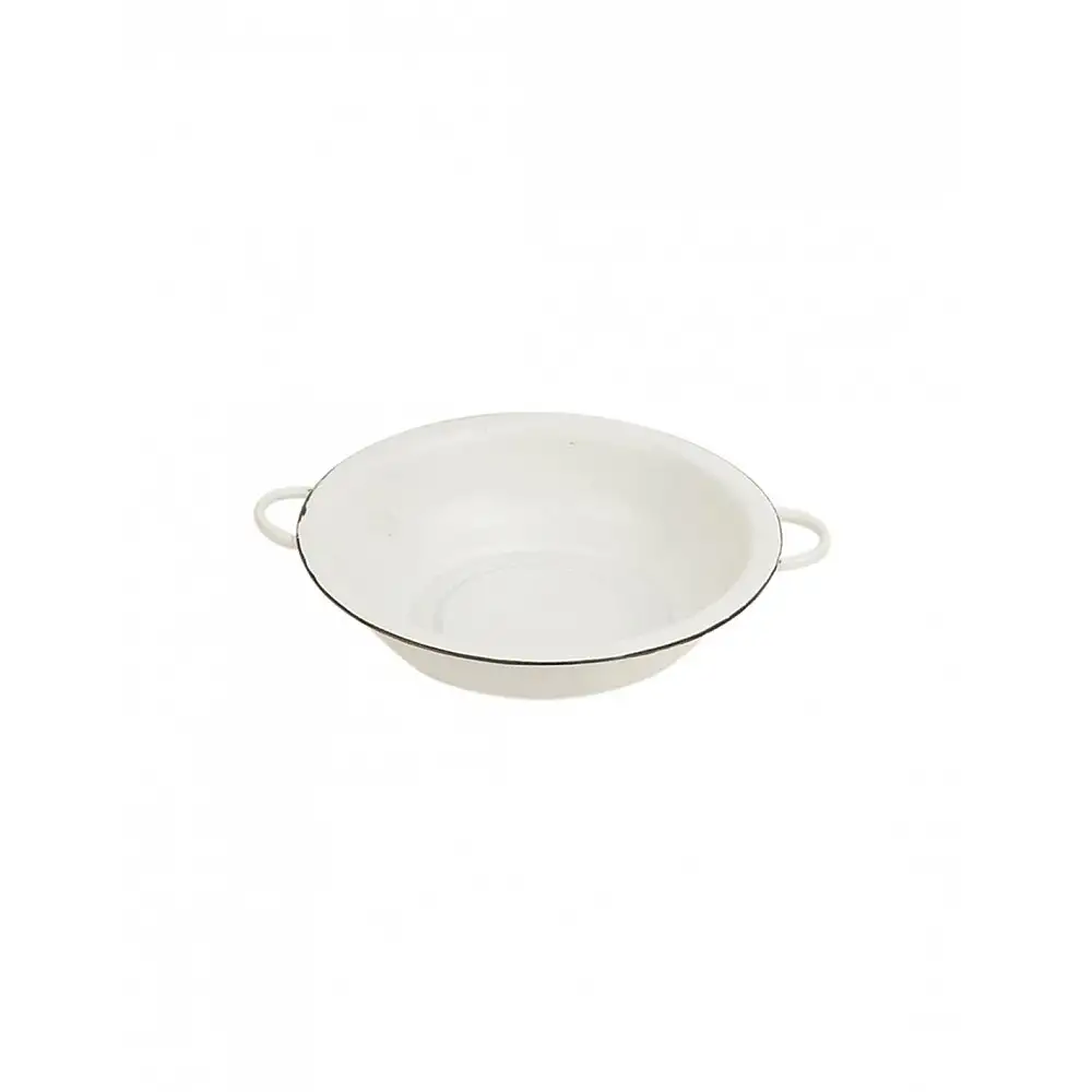 Μπωλ εμαγιέ λευκό χρ.  Φ29x7,5