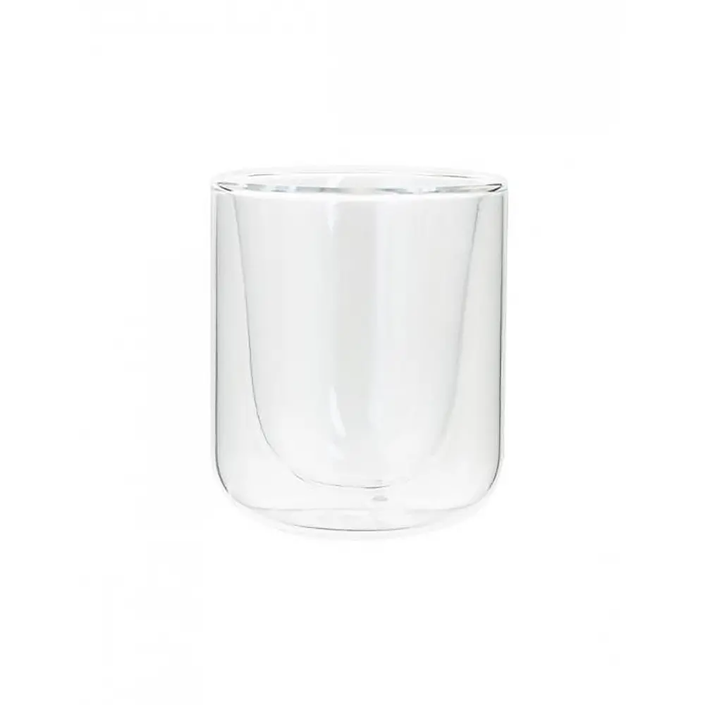 Κούπα γυάλινο διπλό τοίχωμα espresso 8cl, 5,5X7,5εκ.