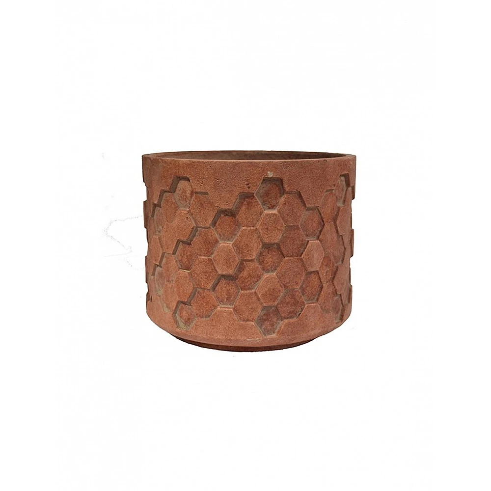 Κασπώ κεραμικό chain antique κόκκινη Φ25x22