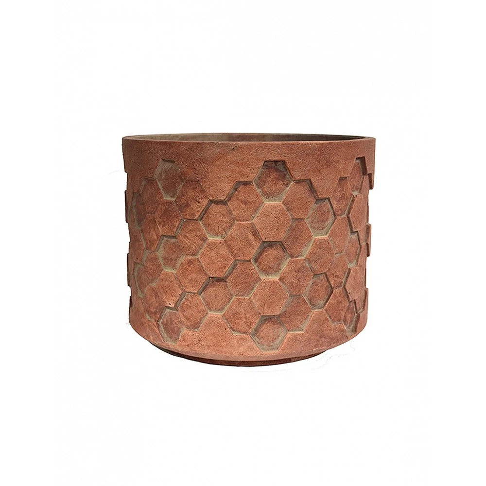 Κασπώ κεραμικό chain antique κόκκινη Φ37x31