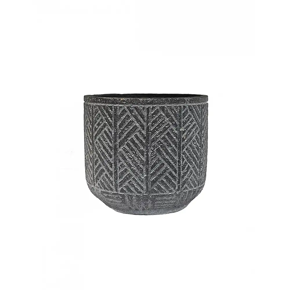 Κασπώ κεραμικό Utah γκρι χρ.  Φ19X17