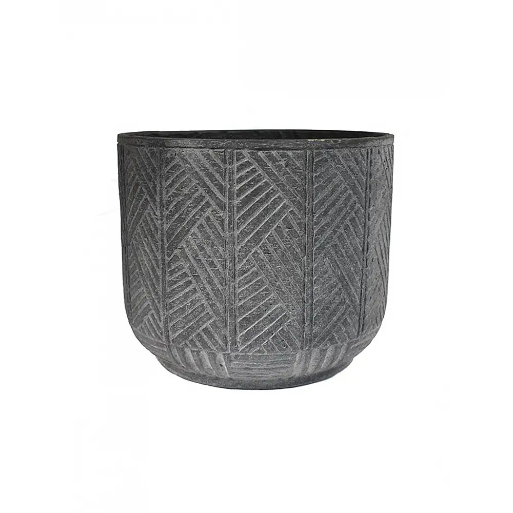 Κασπώ κεραμικό Utah γκρι χρ.  Φ38X31