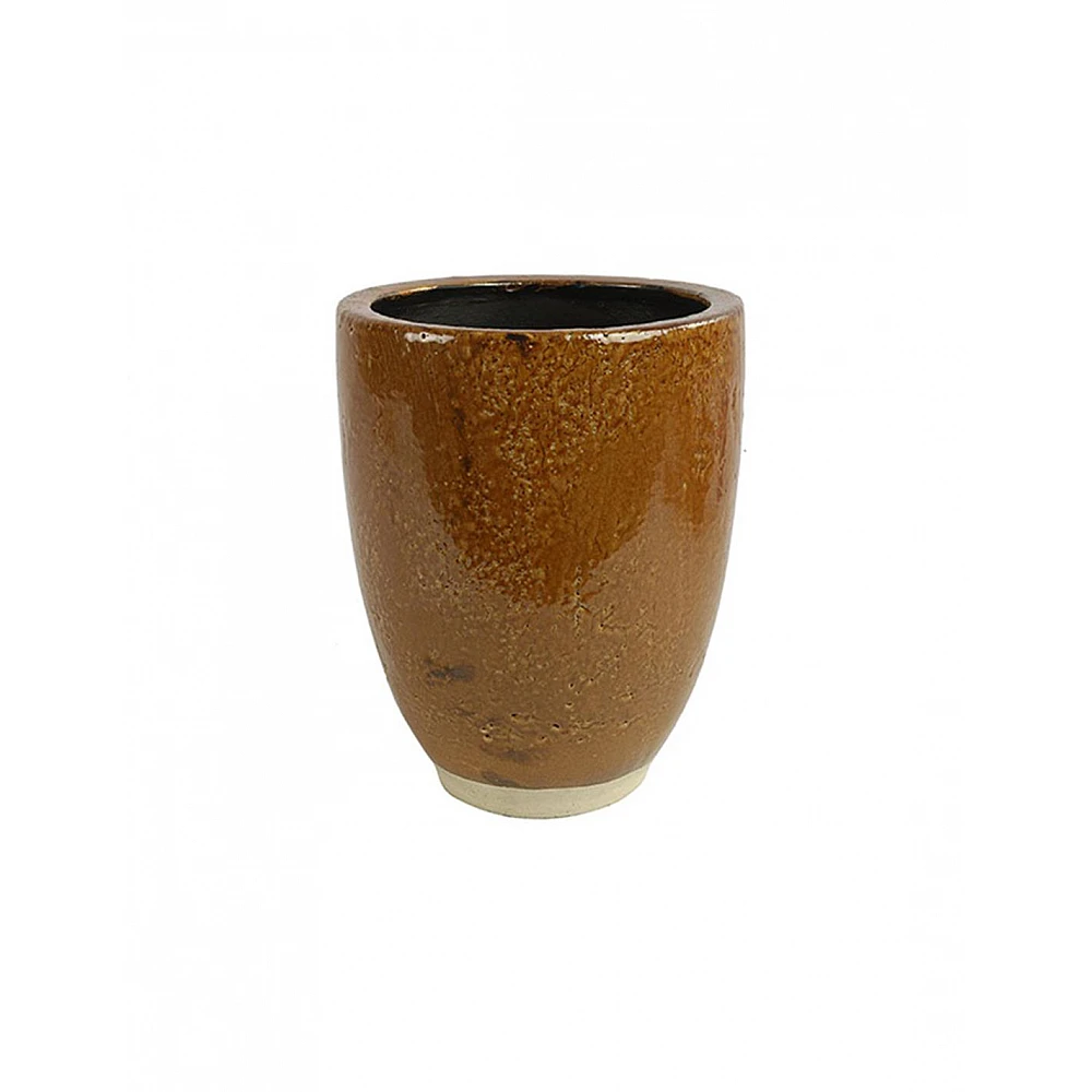 Κασπώ βάζο καφέ  19,5x25,5