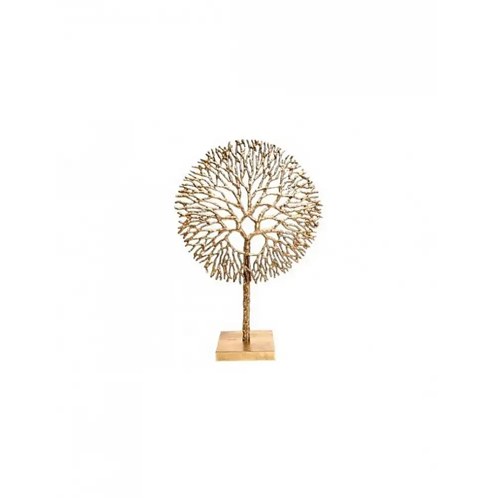 Διακοσμ. επιτραπέζιο μεταλικό CORAL σε βάση 36x51