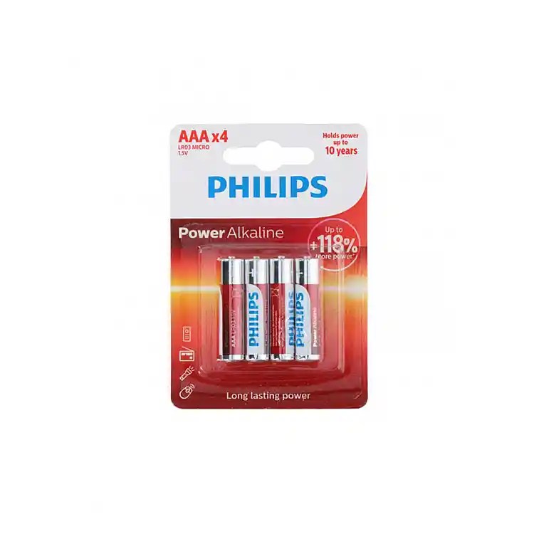 Μπαταρίες ΑΑΑ Philips σ/4
