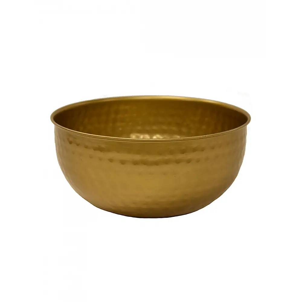 Μπωλ μεταλλικό χρυσό 21x9,5