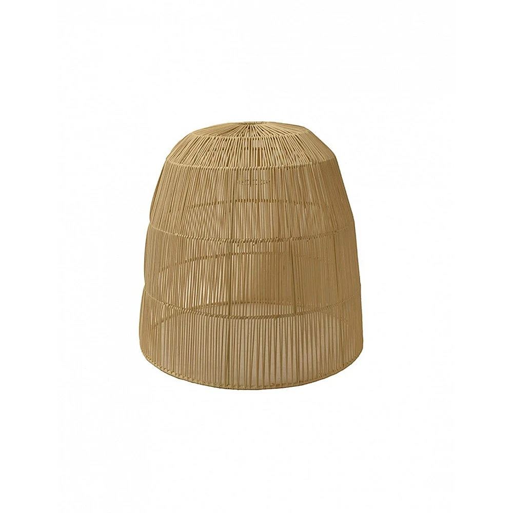 Φωτιστικό καπέλο οροφής rattan εκρού 45x45