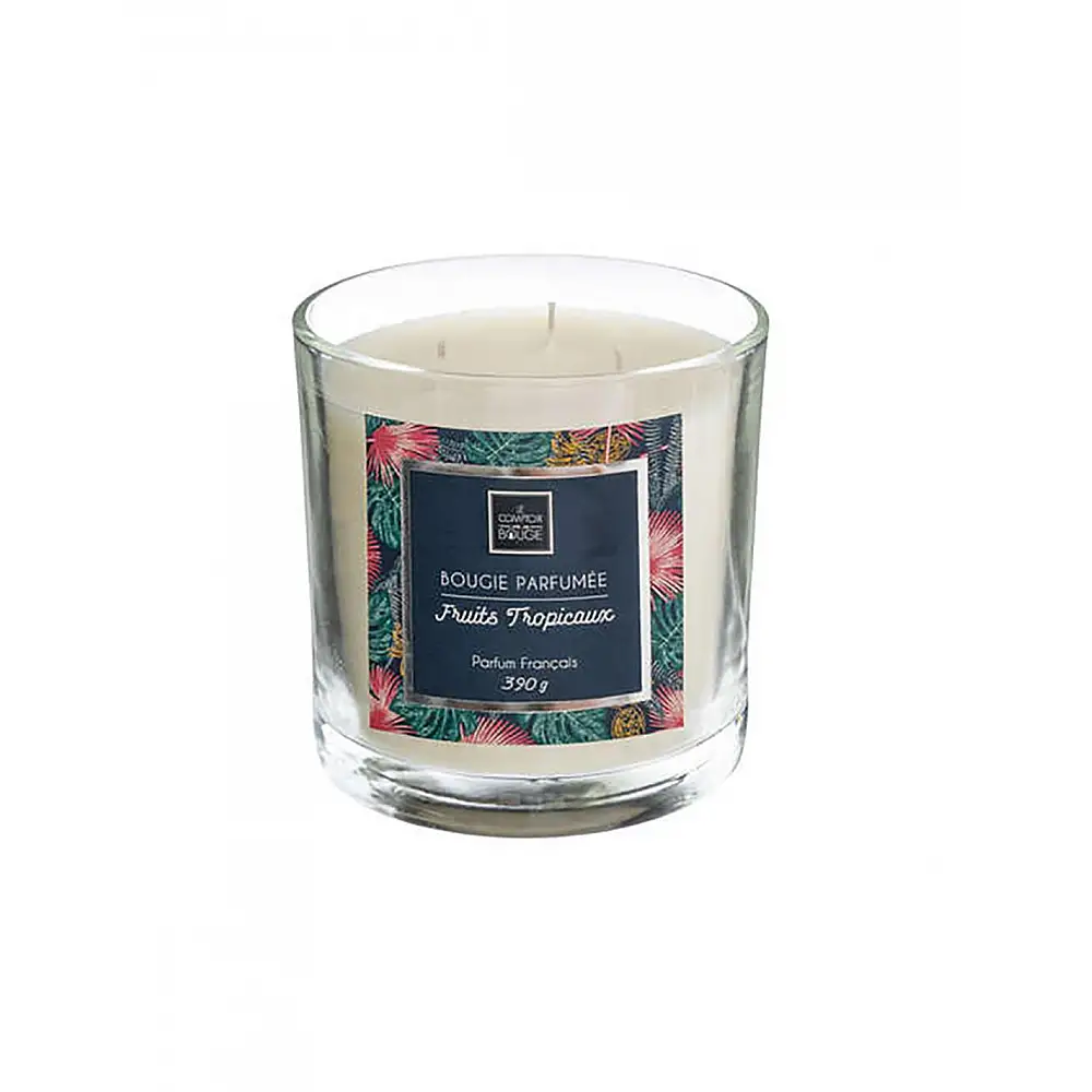 Ποτήρι με αρωματικό κερί loys tropic  σε κουτί 10x10