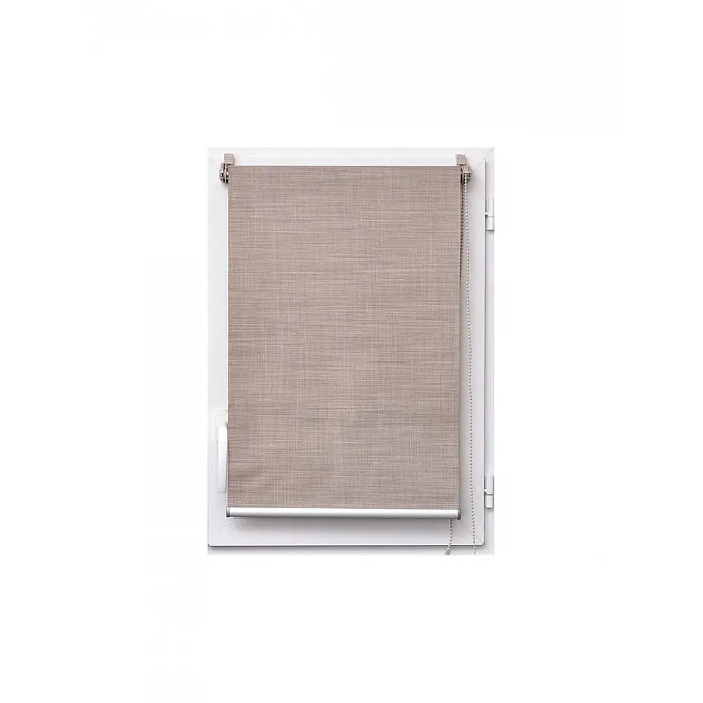 Ρολό κουρτίνα daylight ανάγλυφο καφέ 150x180