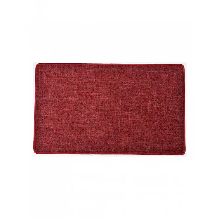 xαλί κουζίνας wooven polyester κόκκινο 45x60