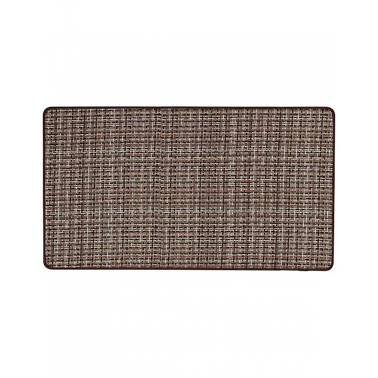 xαλί κουζίνας wooven polyester καφέ pixel 45x80