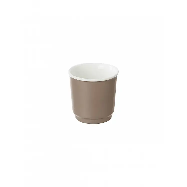Κούπα espresso πορσελάνη taupe 9cl