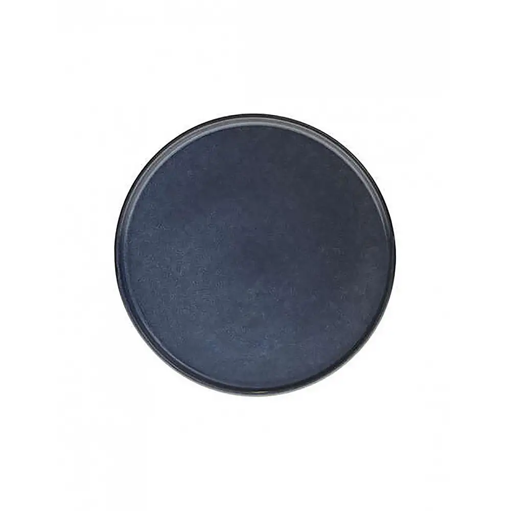 Πιάτο κεραμικό φαγητού μπλε Φ27