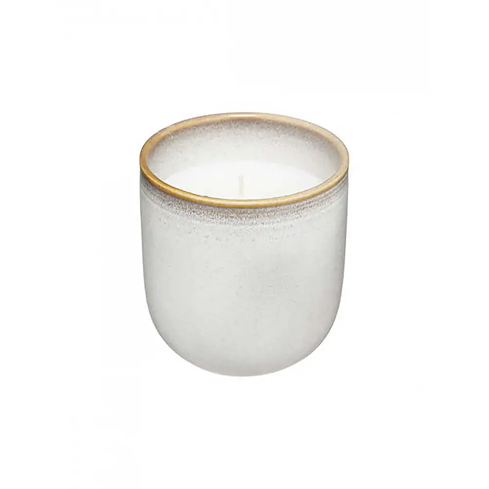 Ποτήρι κεραμικό με αρ. κερί vanilla