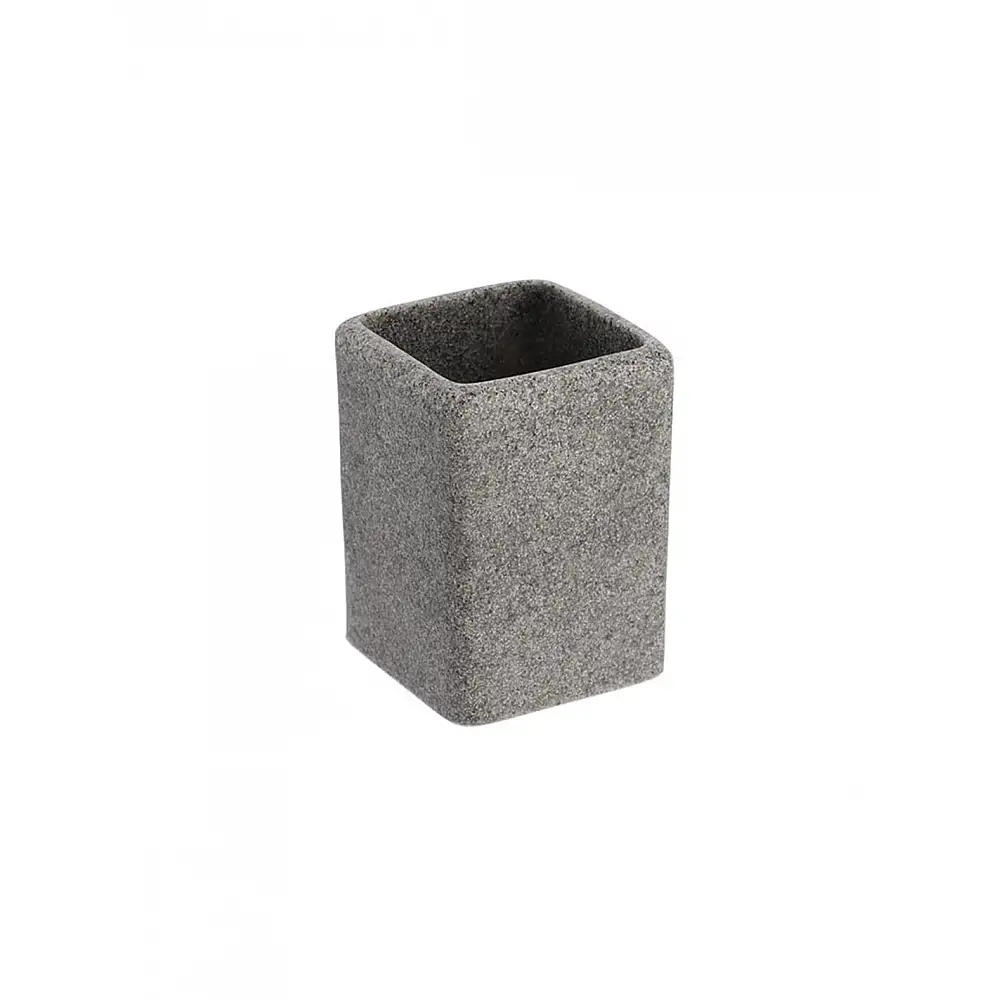 Ποτήρι μπάνιου polyresin γκρι /ΤΕΛΟΣ