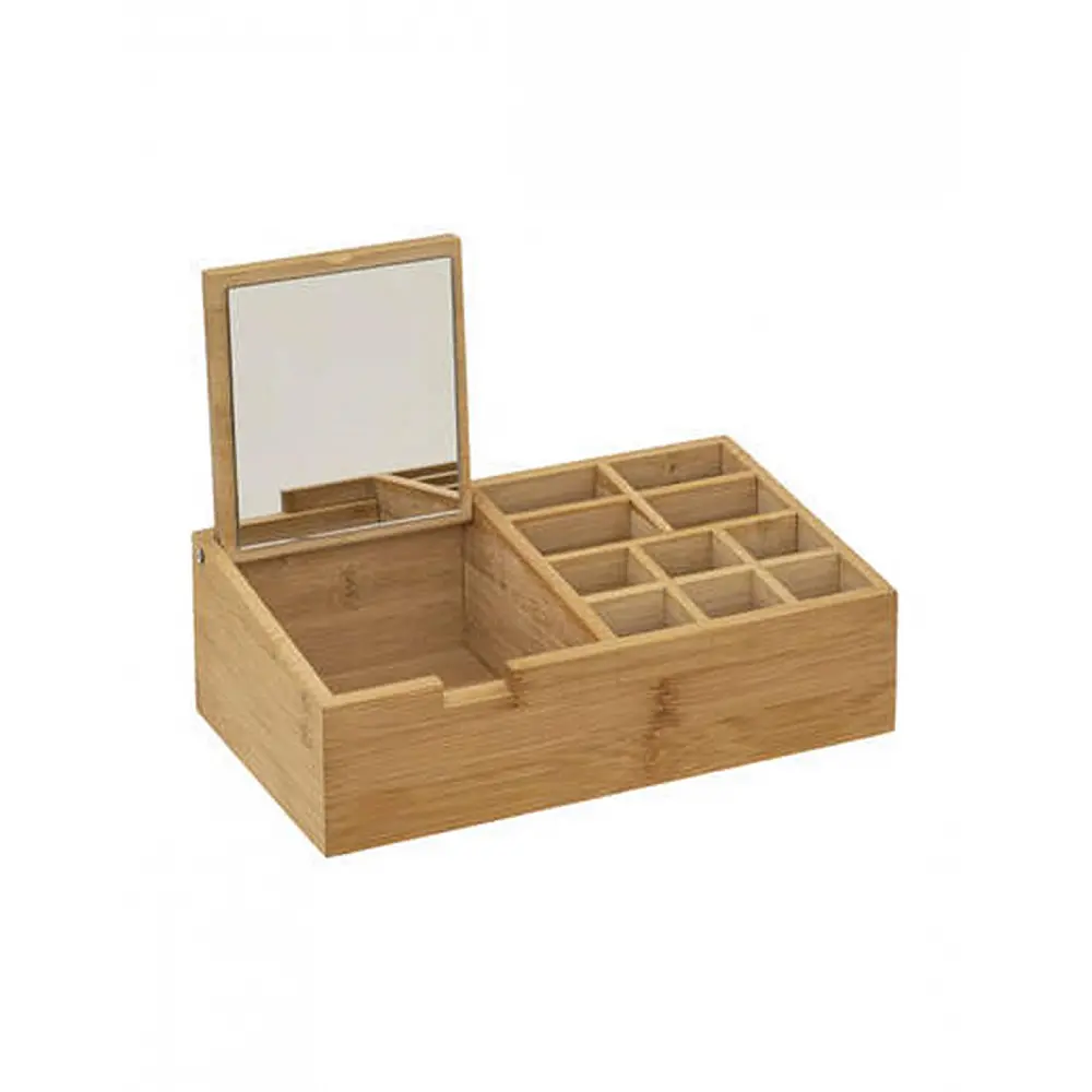 θήκη τακτοποίησης με καθρέπτη bamboo 24,3X8X14