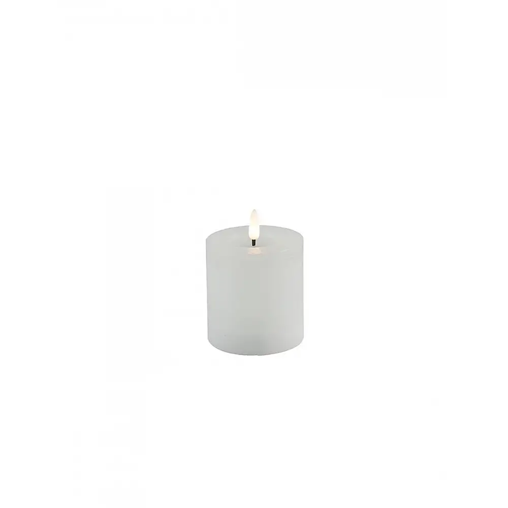 Κερί κορμός LED 7,5x8 λευκό
