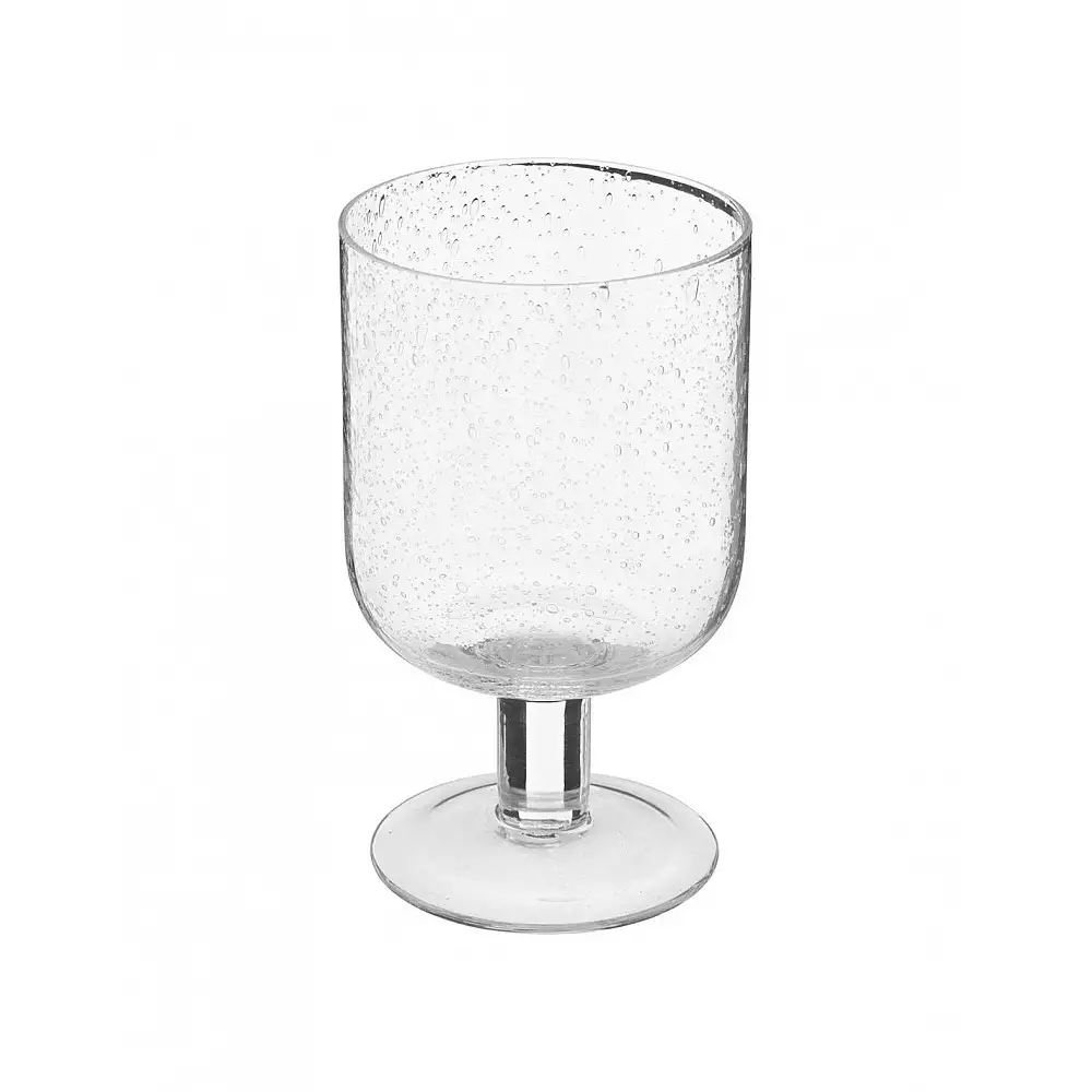 Ποτήρι γυάλινο με πόδι διάφανο NAIA 35cl/8 x 13,8 cm