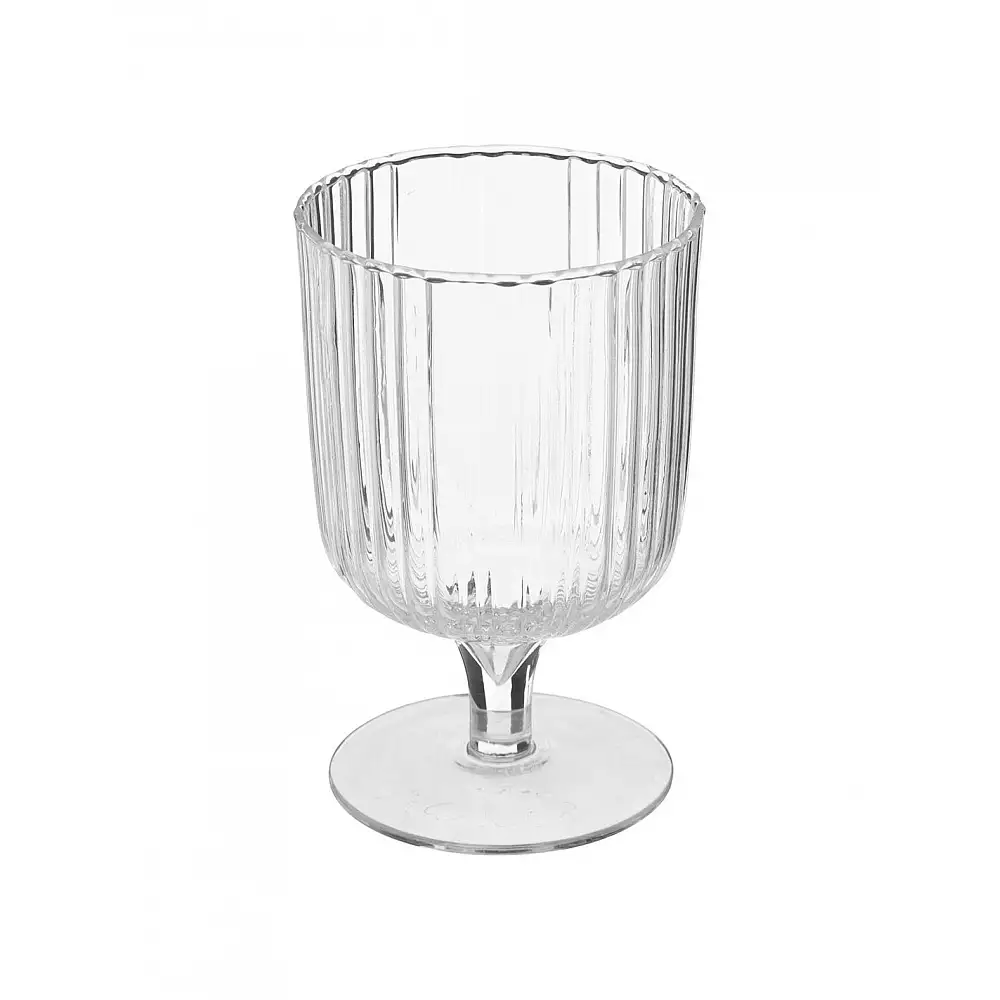 Ποτήρι γυάλινο με πόδι διάφανο 30cl σ/6