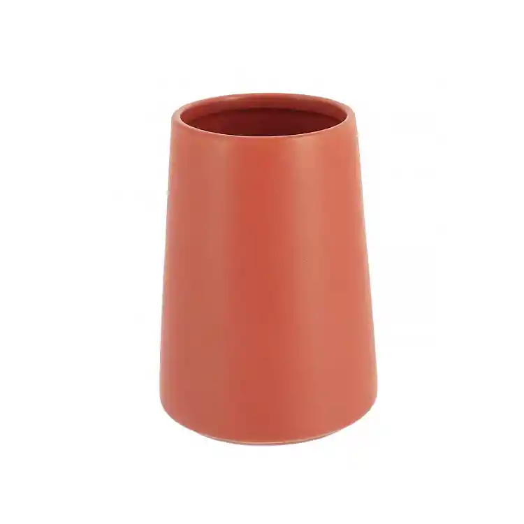 Ποτήρι μπάνιου κεραμικό terracotta
