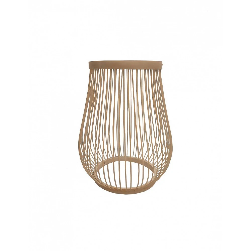 Φωτιστικό καπέλο φυσικό rattan Φ20x25