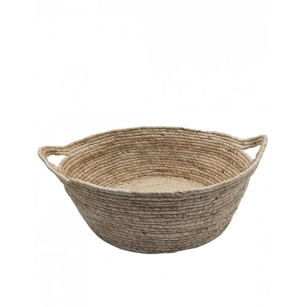 Καλάθι πιατέλα ψάθινη φυσικό 44x16