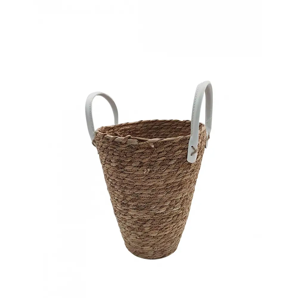 Καλάθι ψάθινο φυσικό 22x31/40