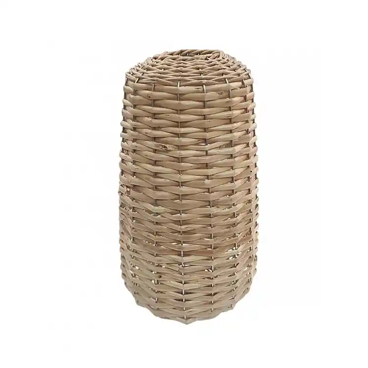 Βαζο rattan φυσικό 20x38,5