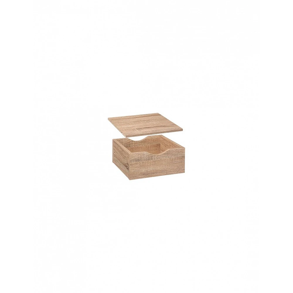 Συρτάρι με ραφι MDF φυσικό 31x15x15