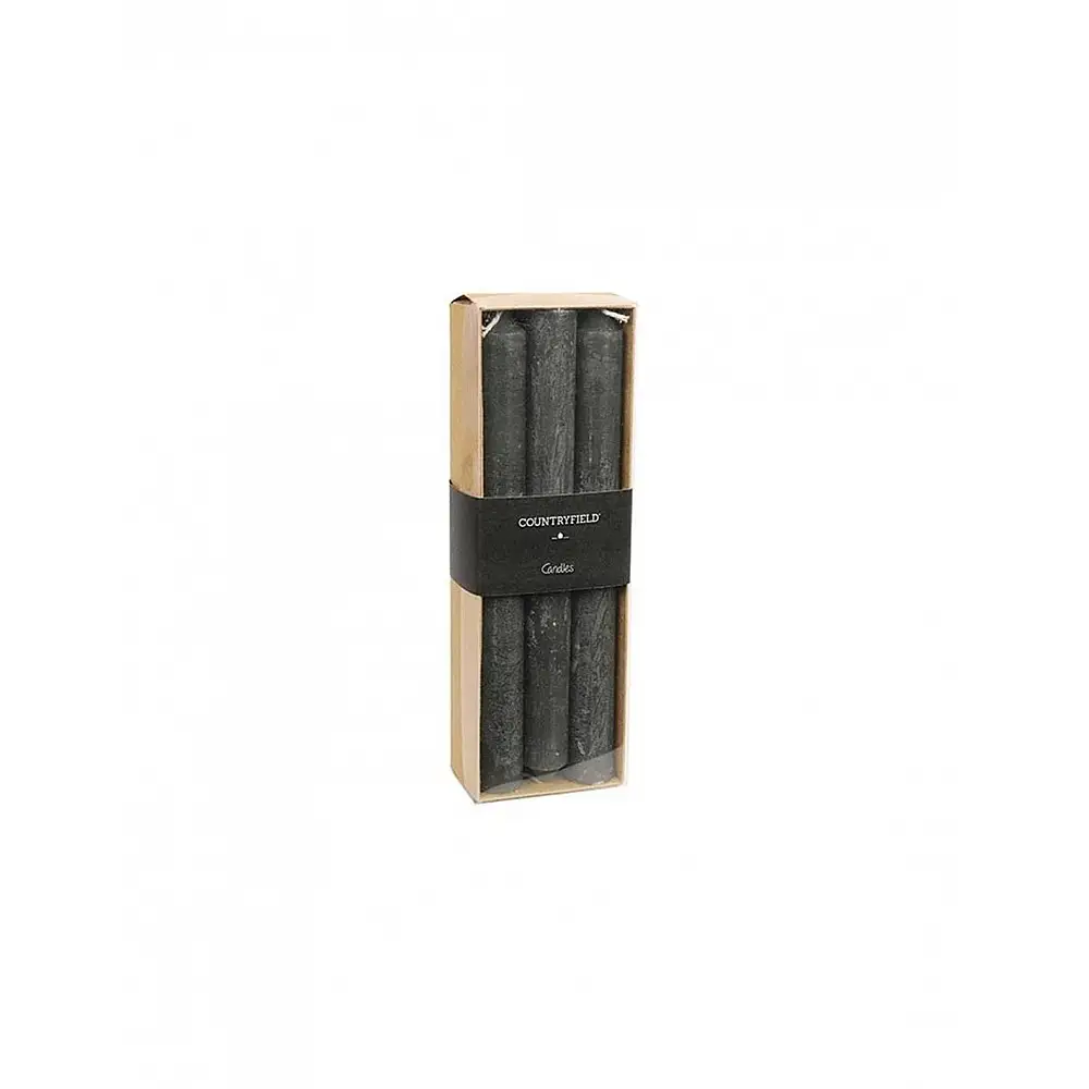 Κερί κηροπήγιου γκρι 2x20 σ/6