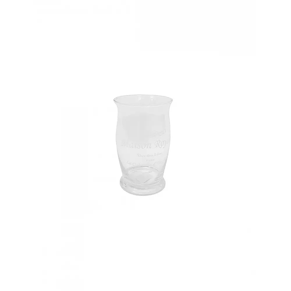 Κηροπήγιο γυάλινο MAISON ROYALE 14x23. 5