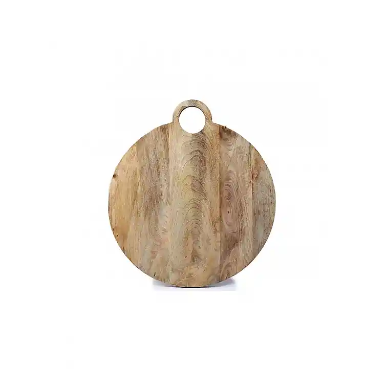 Ξύλο κοπής mango στρογγυλό  50x56cm
