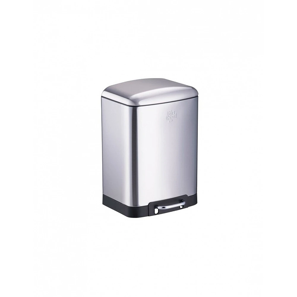 Κάδος αποριμμάτων  ασημί Soft close/Black&Decker12lt/27,2x25,5x40,2cm