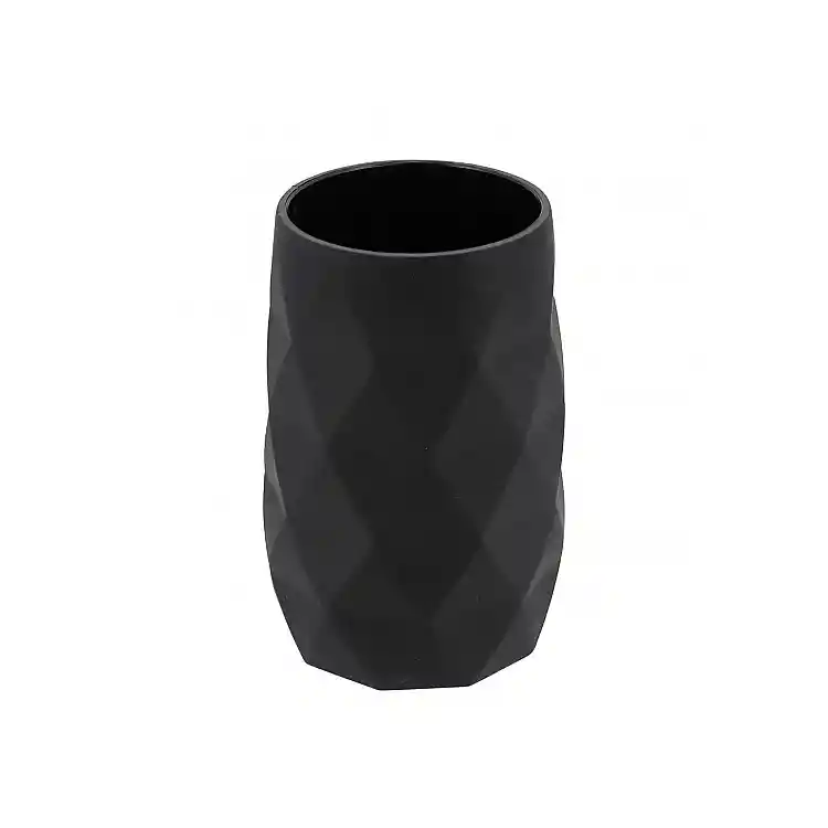 Ποτήρι μπάνιου ABS rubber μαύρο