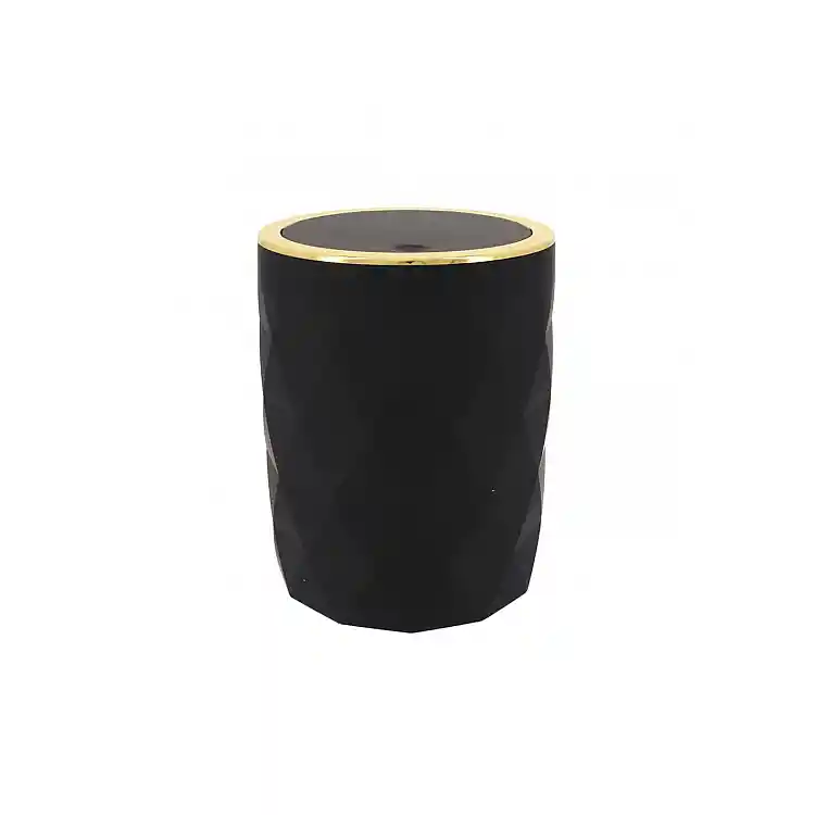 Κάδος αποριμμάτων ABS rubber 6lt μαύρος