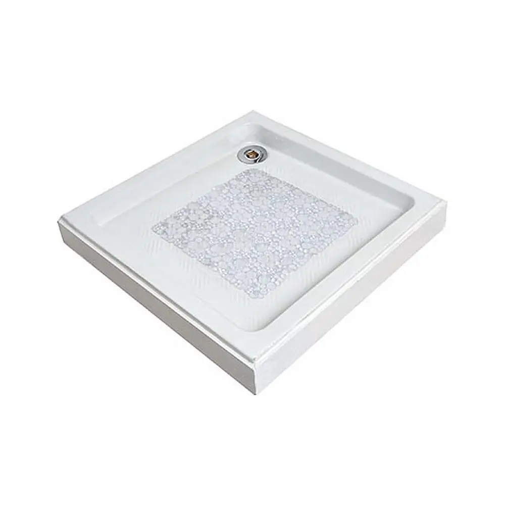 πατάκι μπανιερας pvc διαφανο αντιολ/κο 50x50
