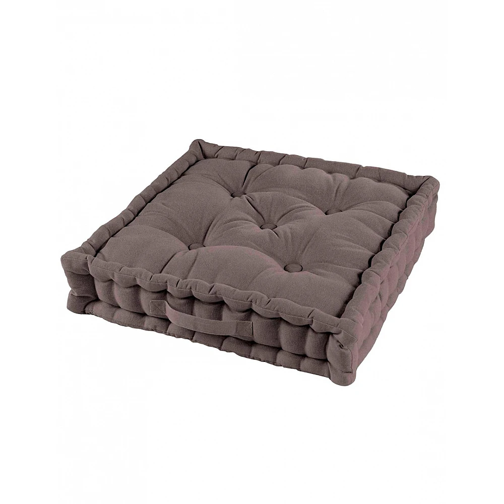 Μαξιλάρι matress βαμβακερό 45x45x10 καφέ