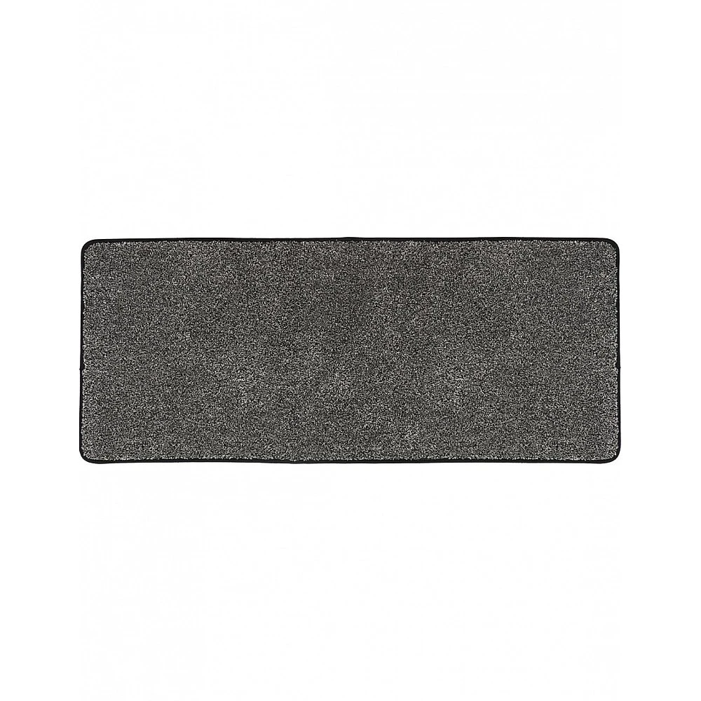 xαλί κουζίνας polyester/καουτσούκ μαύρο 50X120cm