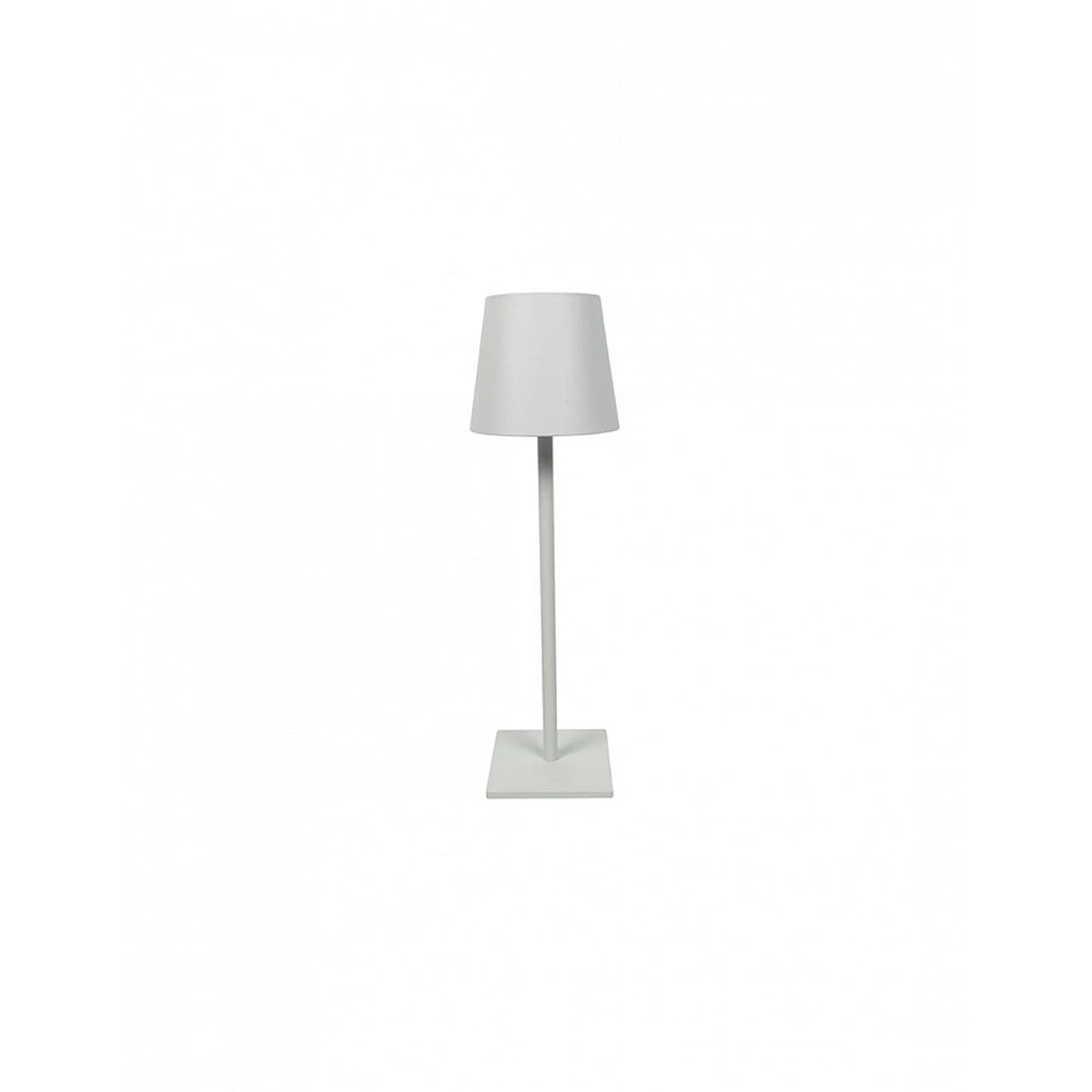 Λάμπα επιτραπέζιο  LED αφής λευκή/USB φόρτιση Φ11Η36,5cm