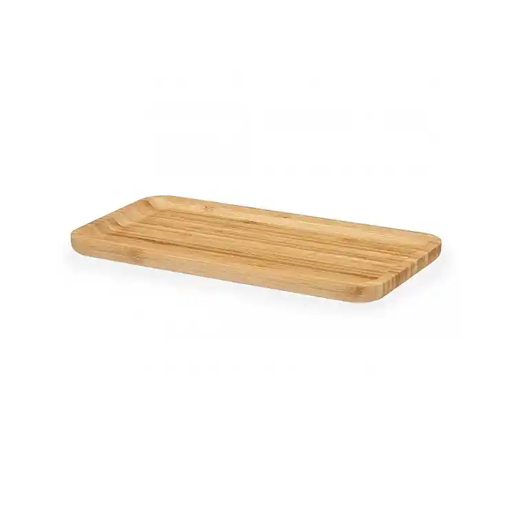 Πιατέλα bamboo φυσικό 30x15cm