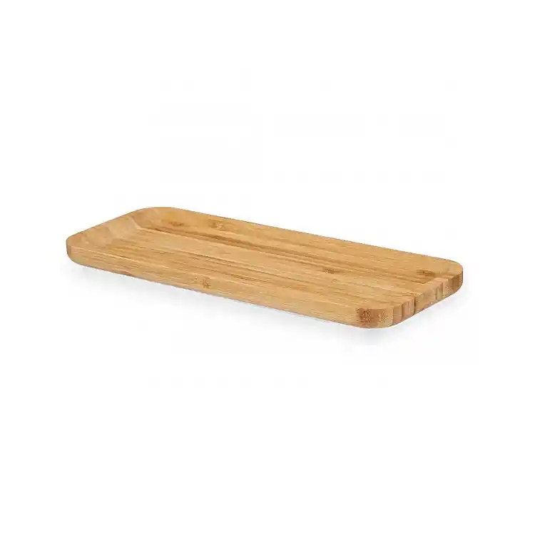 Πιατέλα bamboo φυσικό 29,5x11,5cm