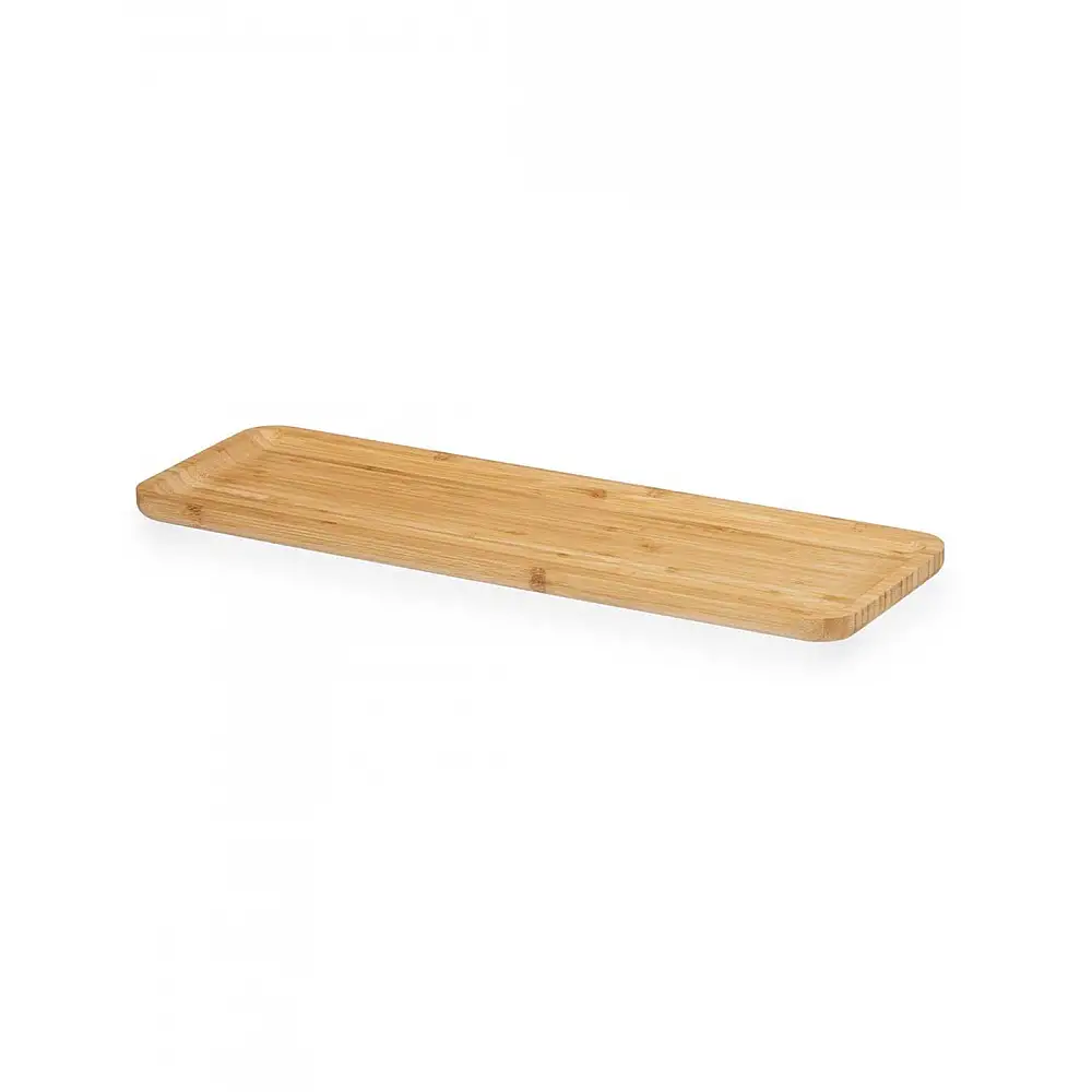 Πιατέλα bamboo φυσικό 46x15cm