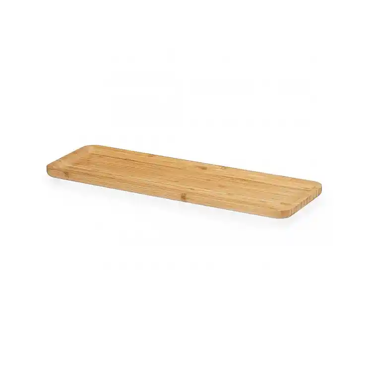 Πιατέλα bamboo φυσικό 46x15cm