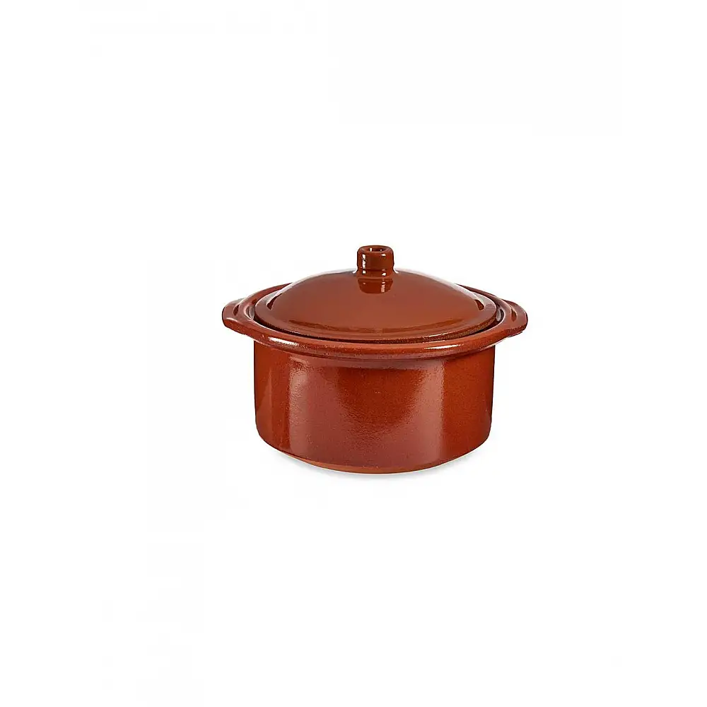 Γάστρα  πυρίμαχη  terracotta 1,5l/Φ20x13,5cm