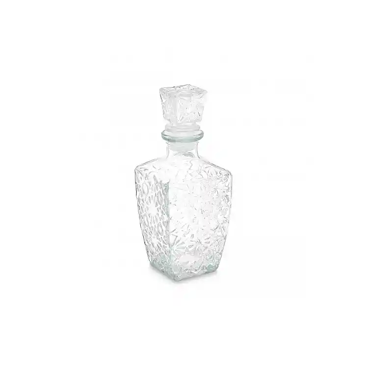 Καράφα γυάλινο διάφανη 450ml 8x8x20cm