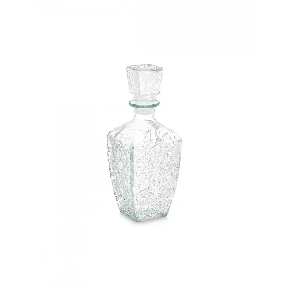 Καράφα γυάλινο διάφανη  900ml 9x9x24,5cm