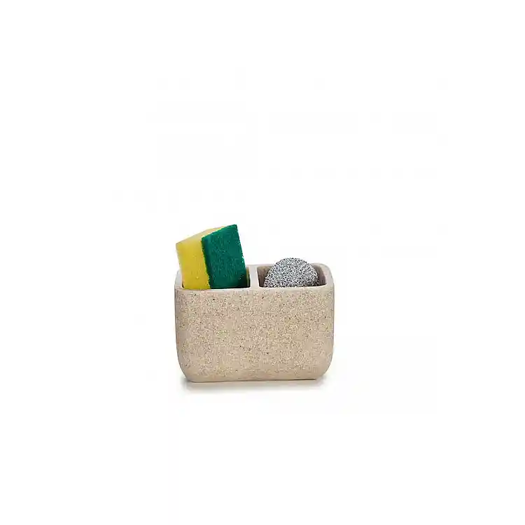 Θήκη κουζίνας με σφουγγάρι και σύρμα stone 9x12x7cm