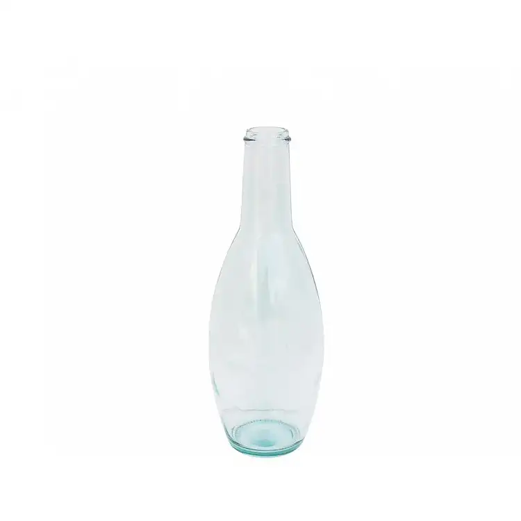 Βάζο γυάλινο recycled Διάφανο Η45cm