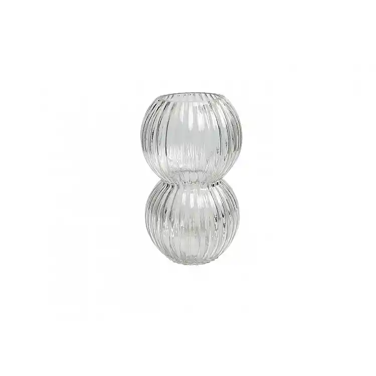Βάζο γυάλινο  διάφανο Φ11,5 Η20cm