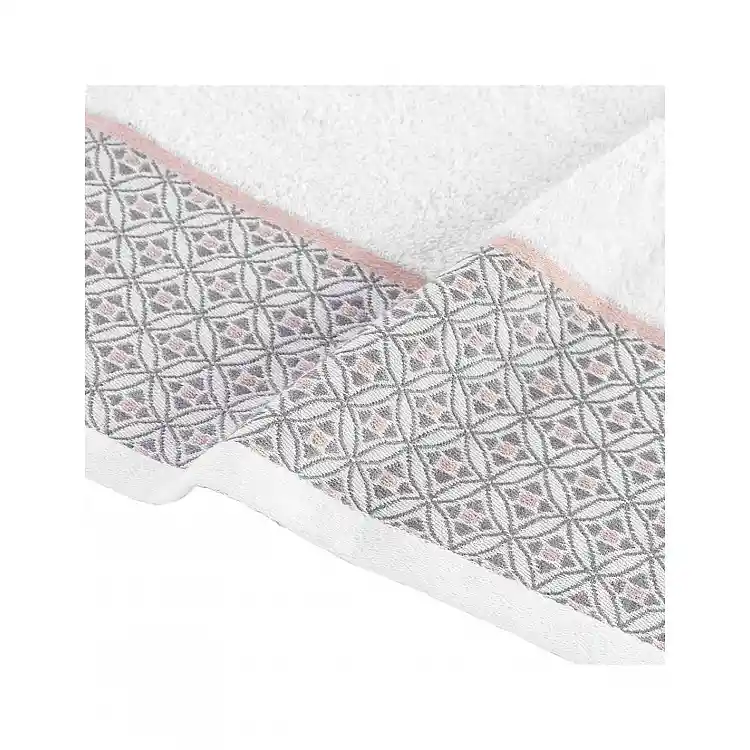Πετσέτα  jacquard Belina  λευκή 90x150cm